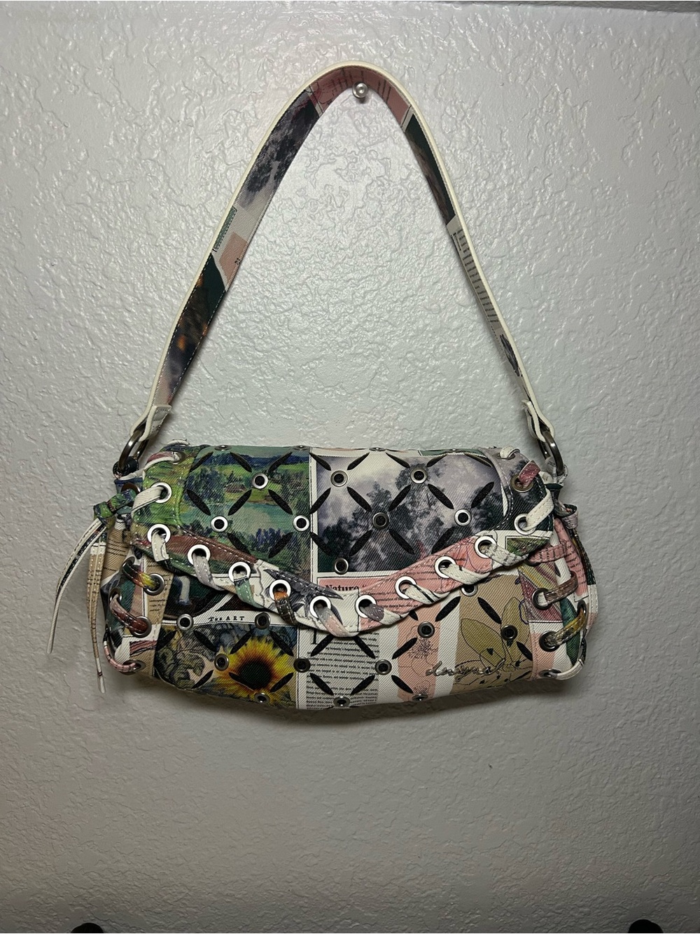Desigual Women's Multicolor Patchwork Shoulder Bag